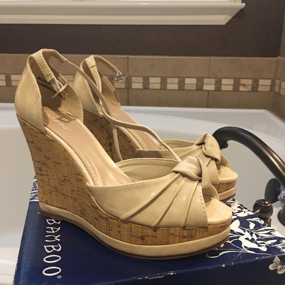 Platform Wedge Sandals - worm once - Picture 1 of 4